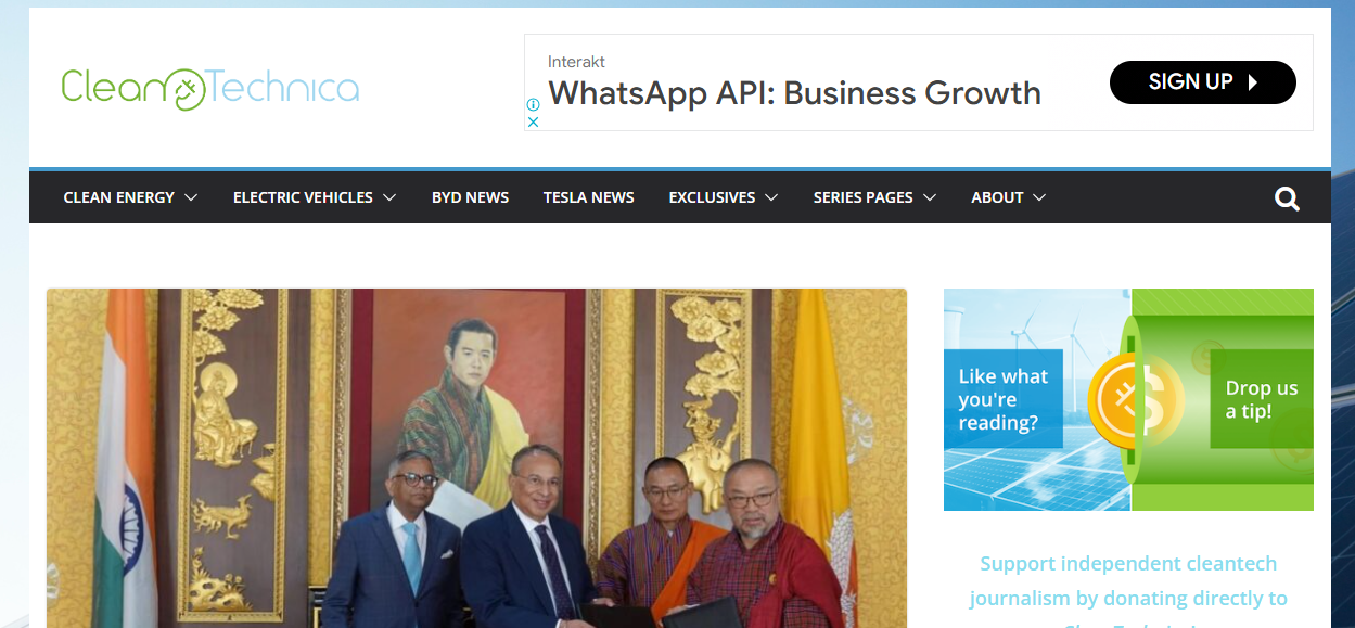 Big Tata Power Clean Energy Projects in Bhutan &amp; India